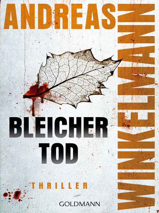 Cover image for Bleicher Tod